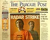 The Prague Post covers the Hunger Strike on front page