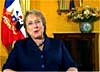 VIDEO: La Presidente du Chili Michelle Bachelet adhére a la Marche Mondiale