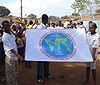 Day of Peace and Nonviolence in the Dar es Salam district of Conakry, Guinea