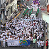 8000 lidí pochodovalo v Panamě za mír a nenásilí